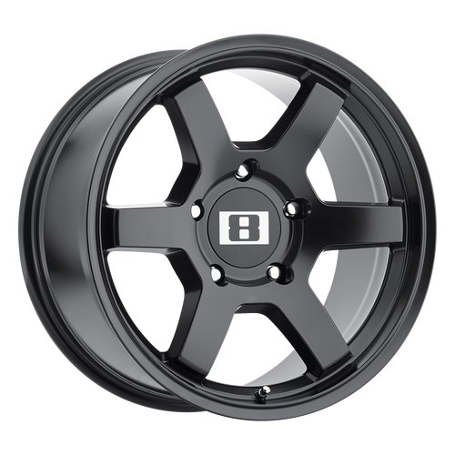 Level 8 MK6 6X139.7 16X8 -10 MATTE BLACK