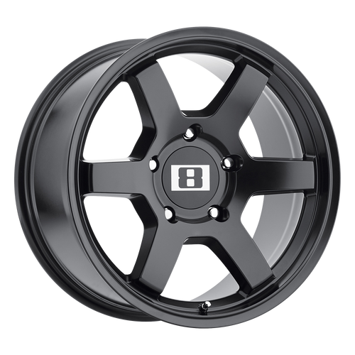Level 8 MK6 6X139.7 17X8 -10 MATTE BLACK