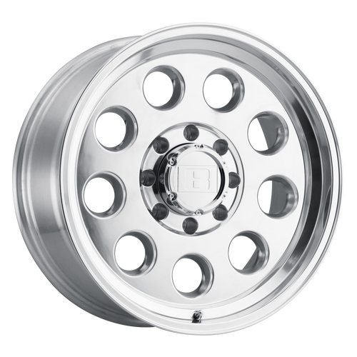 Level 8 HAULER 8X165.1 18X9 +0 POLISHED