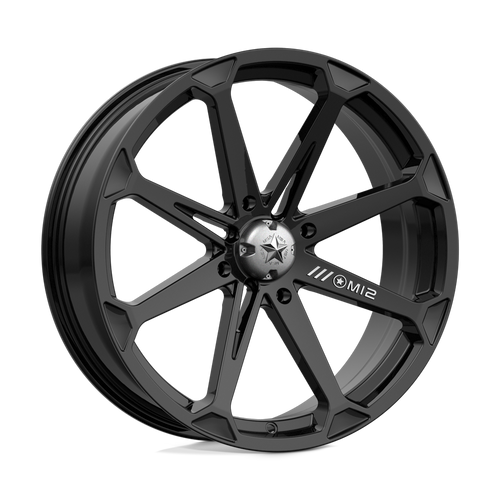 MSA Offroad Wheels M12 DIESEL 4X137 20X7 +10 GLOSS BLACK