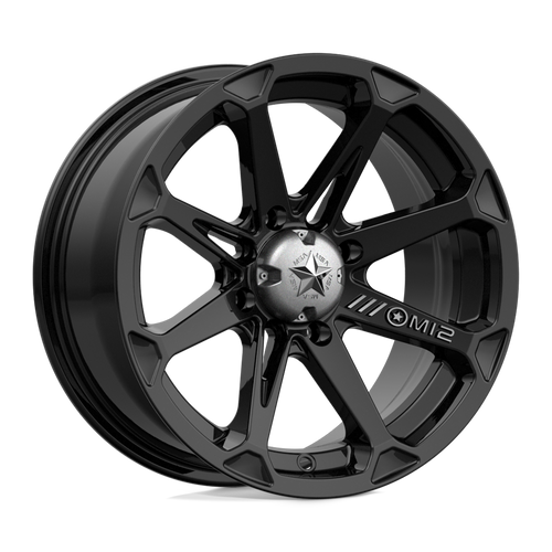 MSA Offroad Wheels M12 DIESEL 4X156 14X7 +10 GLOSS BLACK