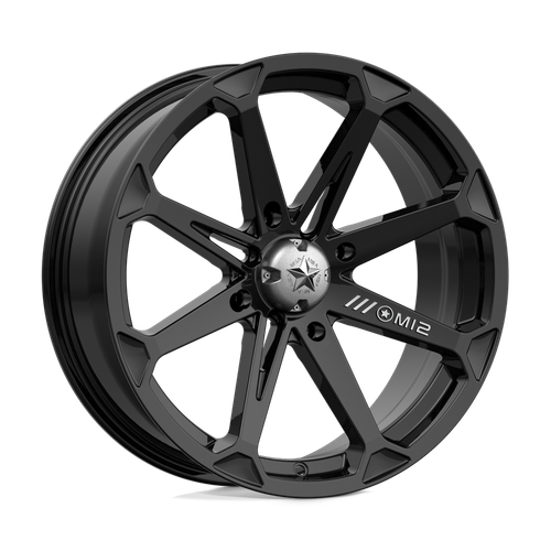 MSA Offroad Wheels M12 DIESEL 4X137 18X7 +10 GLOSS BLACK
