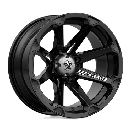 MSA Offroad Wheels M12 DIESEL 4X156 14X7 -47 GLOSS BLACK