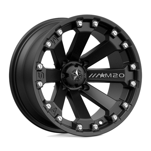 MSA Offroad Wheels M20 KORE 4X110 14X7 -52 SATIN BLACK