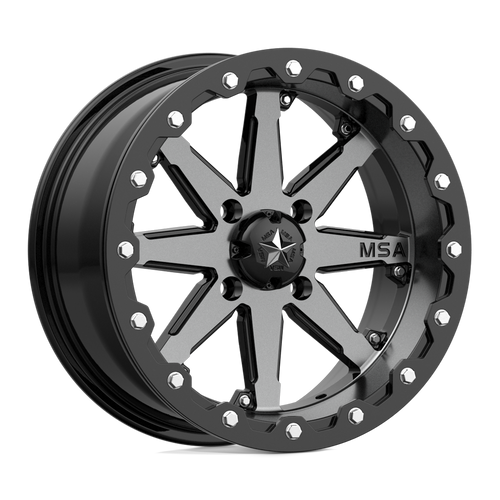 MSA Offroad Wheels M21 LOK BEADLOCK 4X137 16X7 +0 CHARCOAL TINT