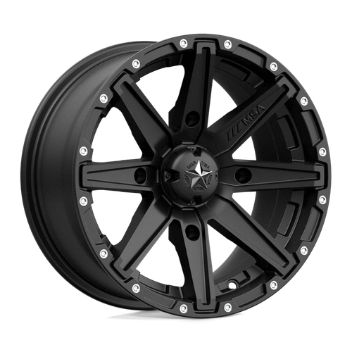 MSA Offroad Wheels M33 CLUTCH 4X137 14X10 +0 SATIN BLACK