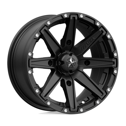 MSA Offroad Wheels M33 CLUTCH 4X137 14X7 +10 SATIN BLACK