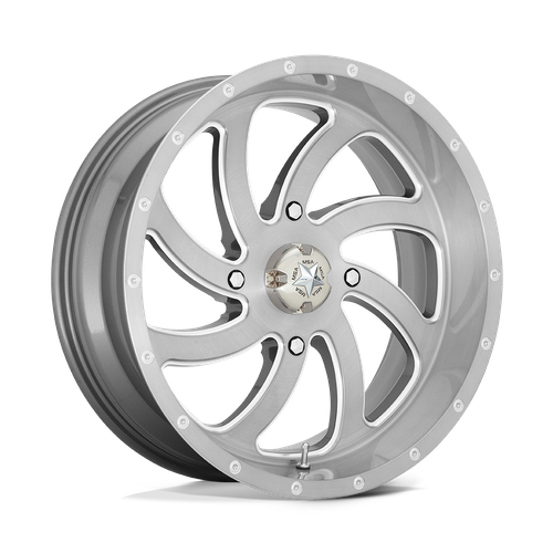 MSA Offroad Wheels M36 SWITCH 4X156 22X7 +0 BRUSHED TITANIUM