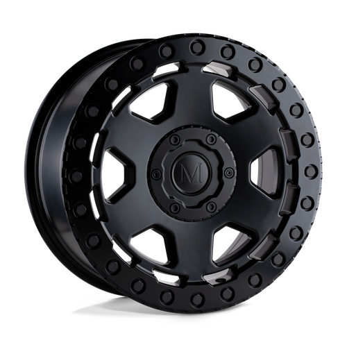 Mandrus FORSCHER 6X130 17X8 +45 MATTE BLACK