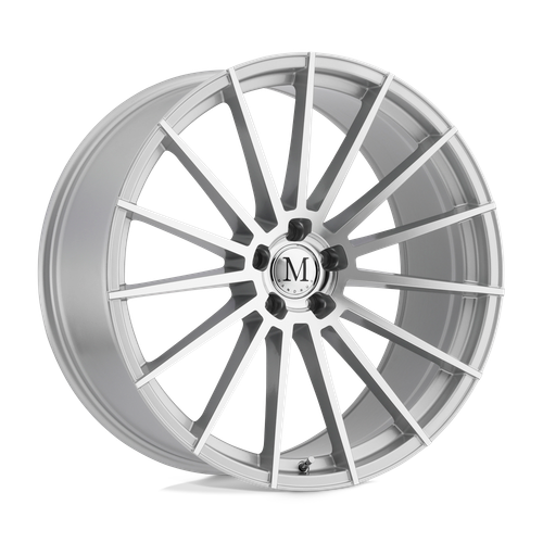 Mandrus STIRLING 5X112 17X8 +32 SILVER W/ MIRROR CUT FACE
