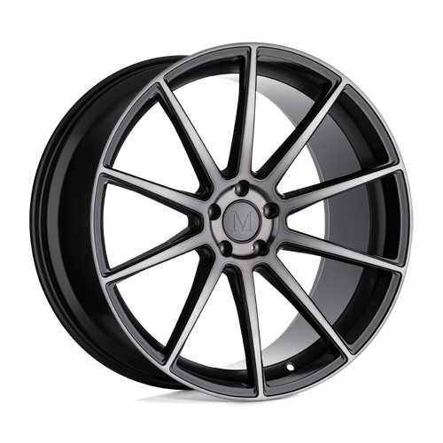 Mandrus KLASS 5X112 19X8.5 +32 GLOSS GUNMETAL W/ MACHINED TINTED FACE