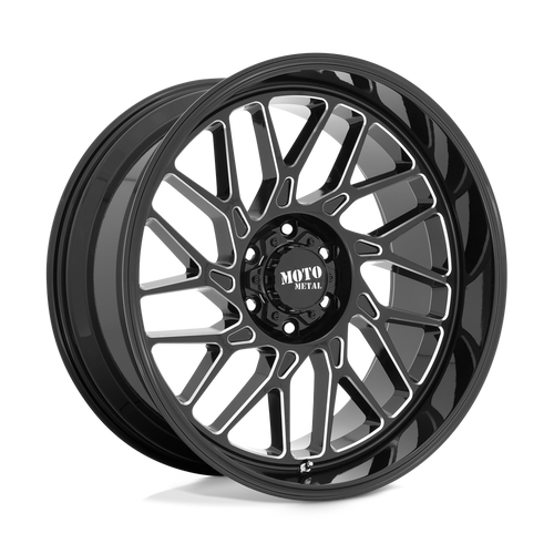 Moto Metal MO805 5X139.7 20X10 -18 GLOSS BLACK MILLED