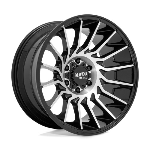 Moto Metal MO807 6X139.7 20X10 -18 GLOSS BLACK MACHINED