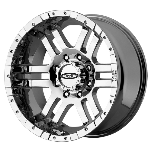 Moto Metal MO951 8X165.1 16X9 -12 CHROME
