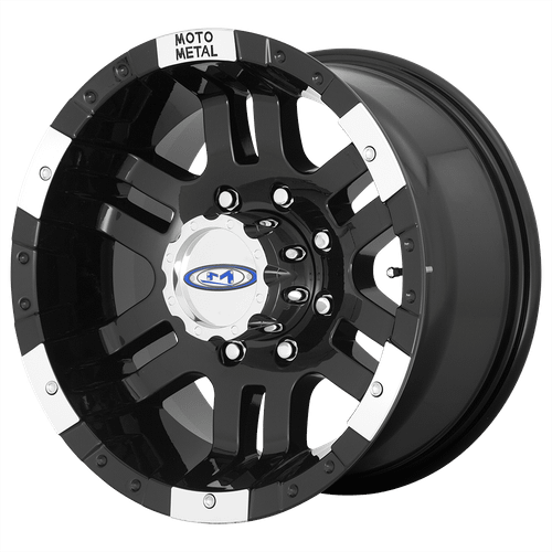 Moto Metal MO951 5X150 18X9 +30 GLOSS BLACK MACHINED
