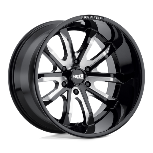 Moto Metal MO983 DAGGER 6X114.3 20X9 +30 GLOSS BLACK MILLED