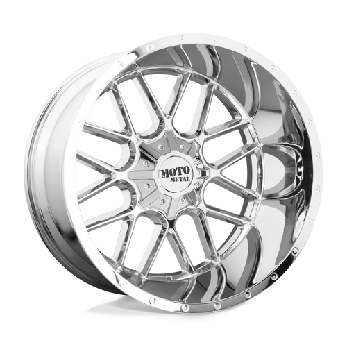 Moto Metal MO986 SIEGE 8X165.1 24X14 -76 CHROME