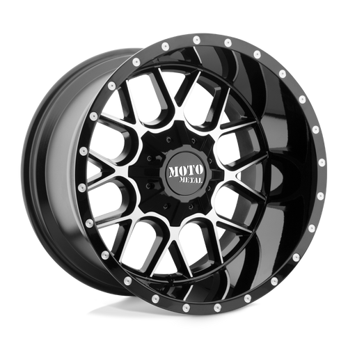 Moto Metal MO986 SIEGE 6X135/6X139.7 20X9 +0 GLOSS BLACK MACHINED