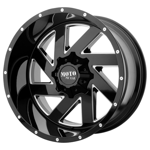 Moto Metal MO988 MELEE 6X114.3/6X139.7 20X9 +18 GLOSS BLACK MILLED
