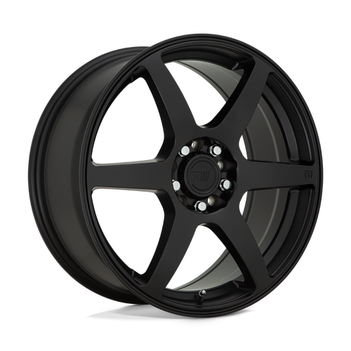 Motegi MR143 CS6 5X100/5X105 16X7 +40 SATIN BLACK wheel for 1995 Dodge Caravan