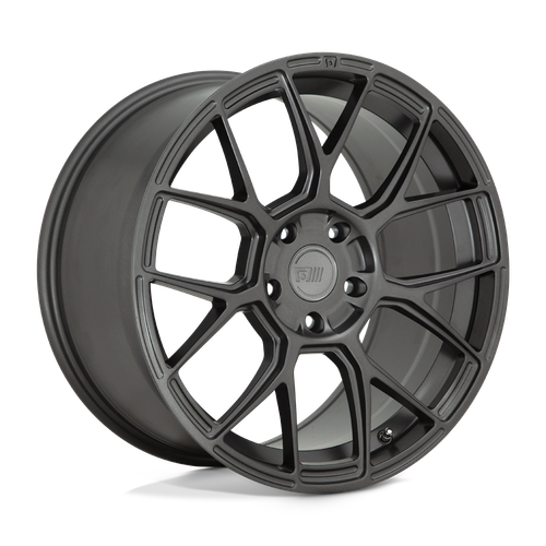 Motegi MR147 CM7 5X112 18X8.5 +42 GUNMETAL wheel for 1997 Audi S6