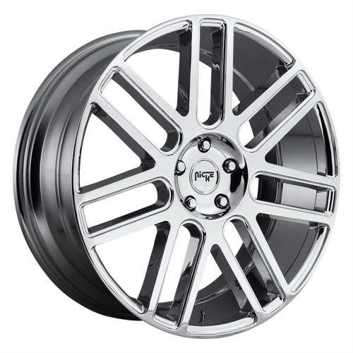 Niche 1PC M098 ELAN 6X135 24X10 +30 CHROME PLATED