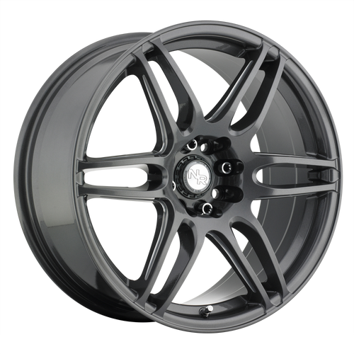 Niche 1PC M105 NR6 5X108/5X114.3 18X8 +40 MATTE GUN METAL