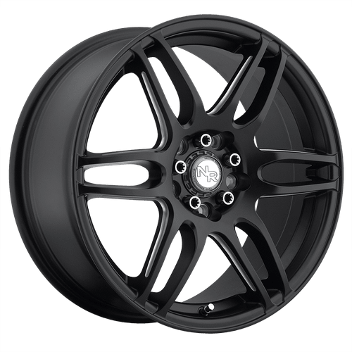Niche 1PC M106 NR6 4X100/4X114.3 18X8 +40 MATTE BLACK MILLED