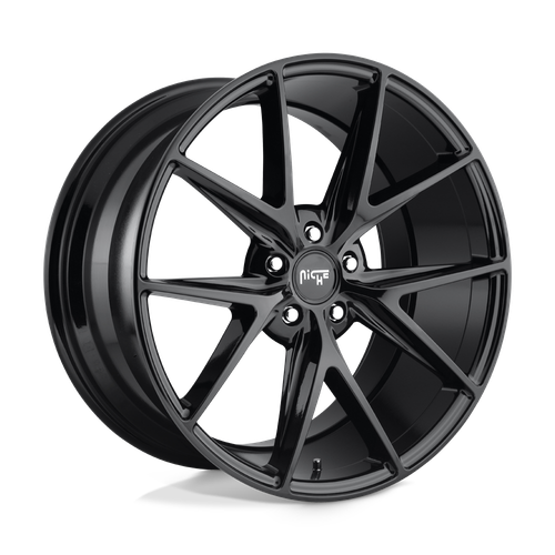 Niche 1PC M119 MISANO 5X120 20X9 +35 GLOSS BLACK