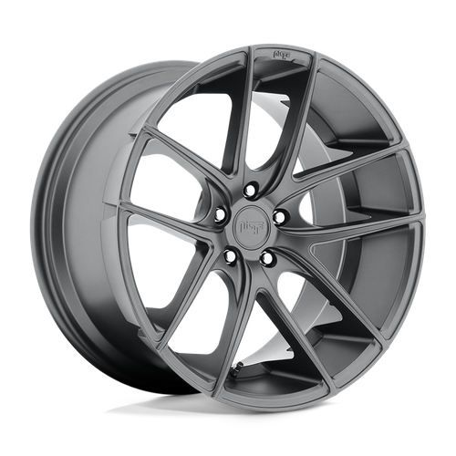 Niche 1PC M129 TARGA 5X114.3 17X8 +40 MATTE GUN METAL