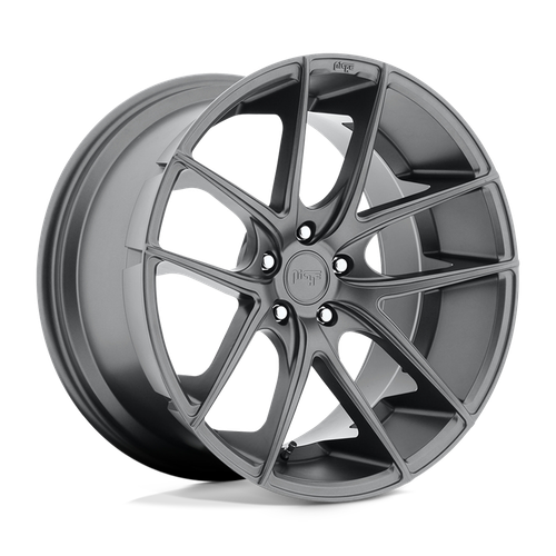 Niche 1PC M129 TARGA 5X112 19X8.5 +42 MATTE GUN METAL