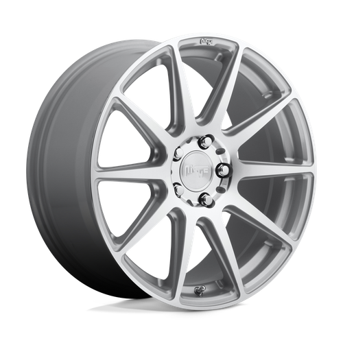 Niche 1PC M146 ESSEN 5X120 18X8 +40 GLOSS SILVER MACHINED