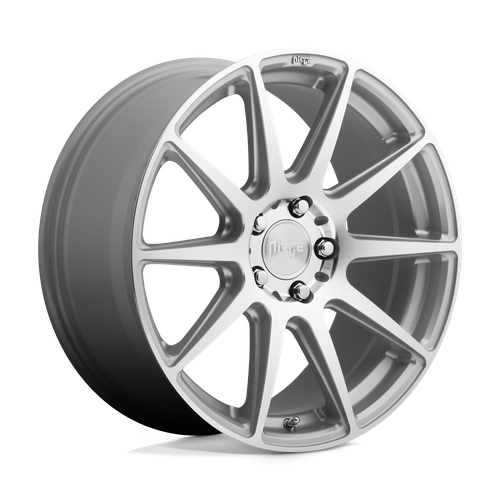 Niche 1PC M146 ESSEN 5X114.3 19X10 +40 GLOSS SILVER MACHINED