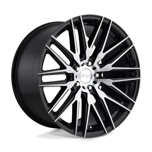 Niche 1PC M165 ANZIO 5X114.3 22X9 +38 GLOSS BLACK BRUSHED