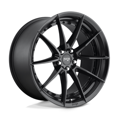 Niche 1PC M196 SECTOR 5X115 20X9 +38 MATTE BLACK