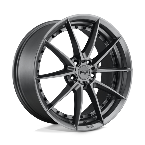 Niche 1PC M197 SECTOR 5X120 19X8.5 +35 GLOSS ANTHRACITE