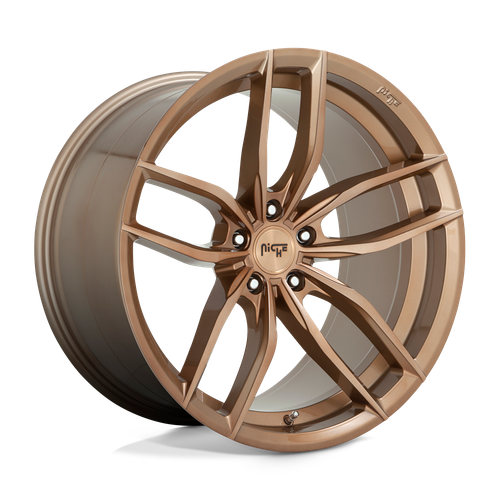 Niche 1PC M202 VOSSO 5X120 18X8 +40 GLOSSY BRONZE BRUSHED