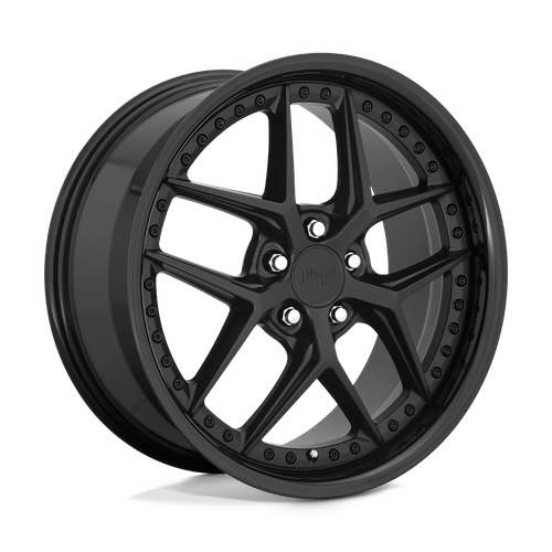 Niche 1PC M226 VICE 5X114.3 19X8.5 +35 GLOSS BLACK MATTE BLACK