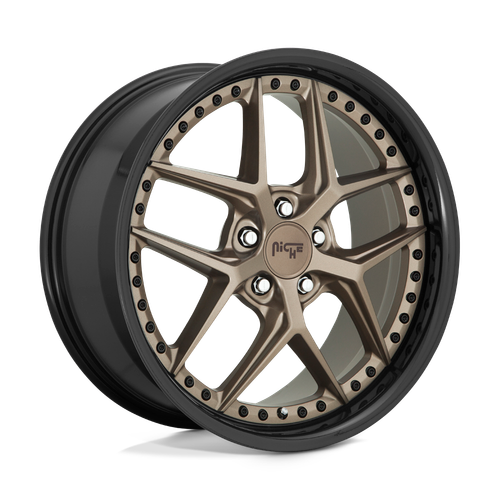 Niche 1PC M227 VICE 5X115 20X9 +18 MATTE BRONZE BLACK BEAD RING