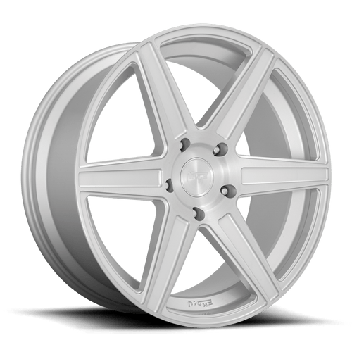 Niche 1PC M235 CARINA 6X139.7 22X9.5 +20 GLOSS SILVER BRUSHED
