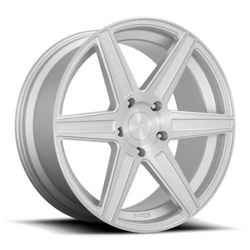 Niche 1PC M235 CARINA 5X150 24X10 +30 GLOSS SILVER BRUSHED