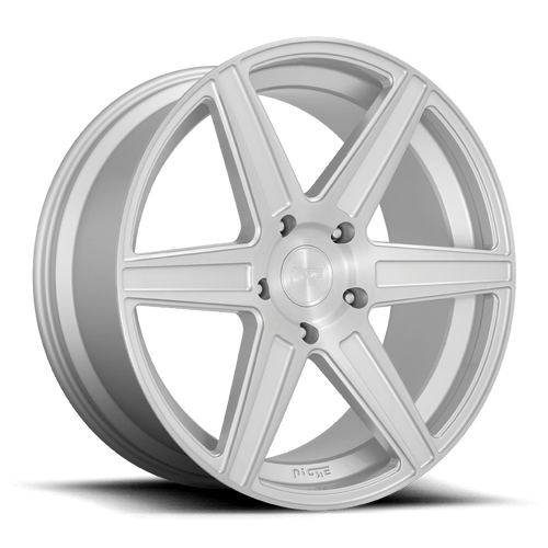 Niche 1PC M235 CARINA 6X135 24X10 +30 GLOSS SILVER BRUSHED