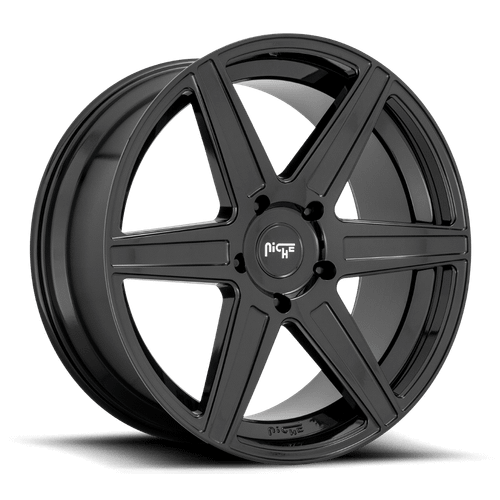 Niche 1PC M237 CARINA 5X139.7 24X10 +25 GLOSS BLACK
