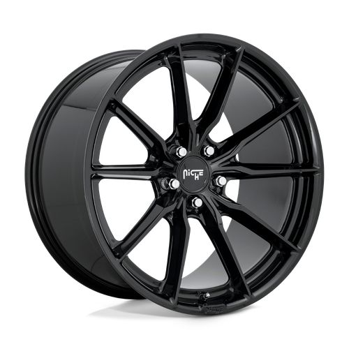 Niche 1PC M240 RAINIER 5X112 19X9.5 +50 GLOSS BLACK
