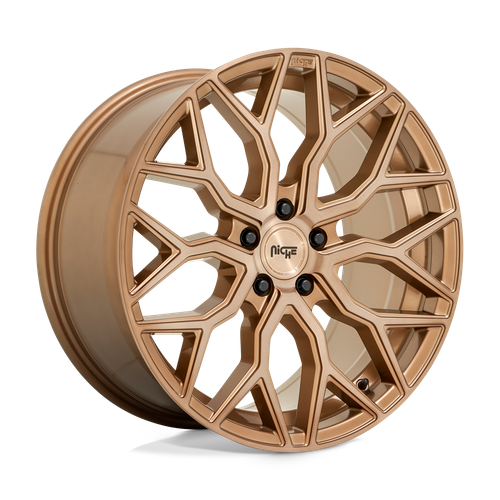 Niche 1PC M263 MAZZANTI 5X130 22X10 +30 BRONZE BRUSHED
