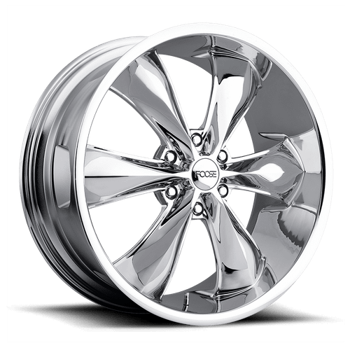 Foose 1PC F137 LEGEND SIX 6X135 22X9.5 +35 CHROME PLATED