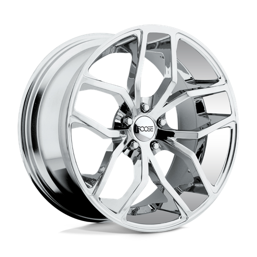 Foose 1PC F148 OUTCAST 5X114.3 20X10 +40 CHROME PLATED