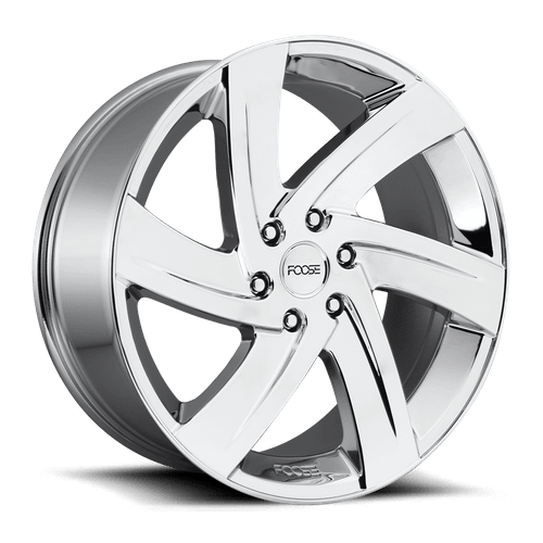 Foose 1PC F166 BODINE 6X139.7 22X9.5 +25 CHROME PLATED