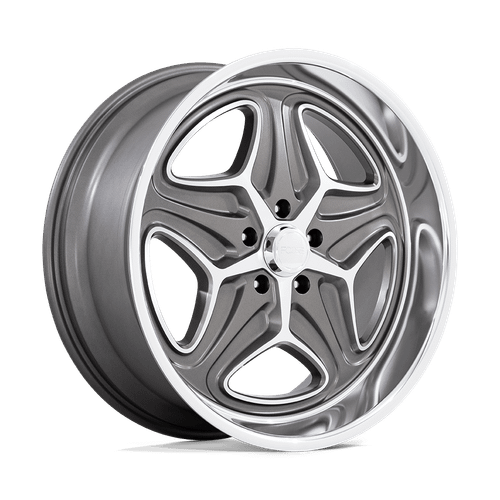 Foose 1PC F172 MERLOT 5X120.65 22X9 +15 ANTHRACITE MACHINED