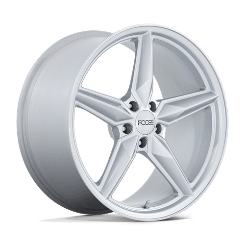 Foose 1PC F174 CF8 5X114.3 20X10 +35 GLOSS SILVER